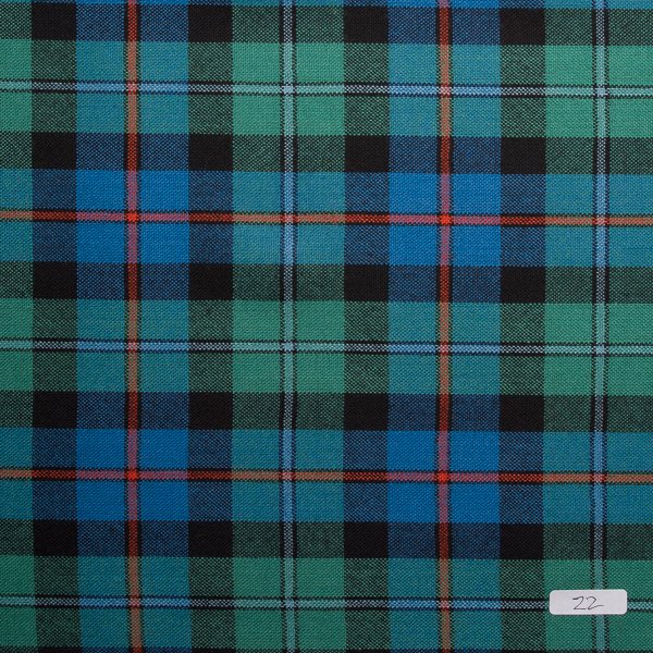 Springweight Wool Tartan Ties  - Tartans C-F - Image 17