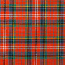 Square Tartan Pin Badge - Image 26