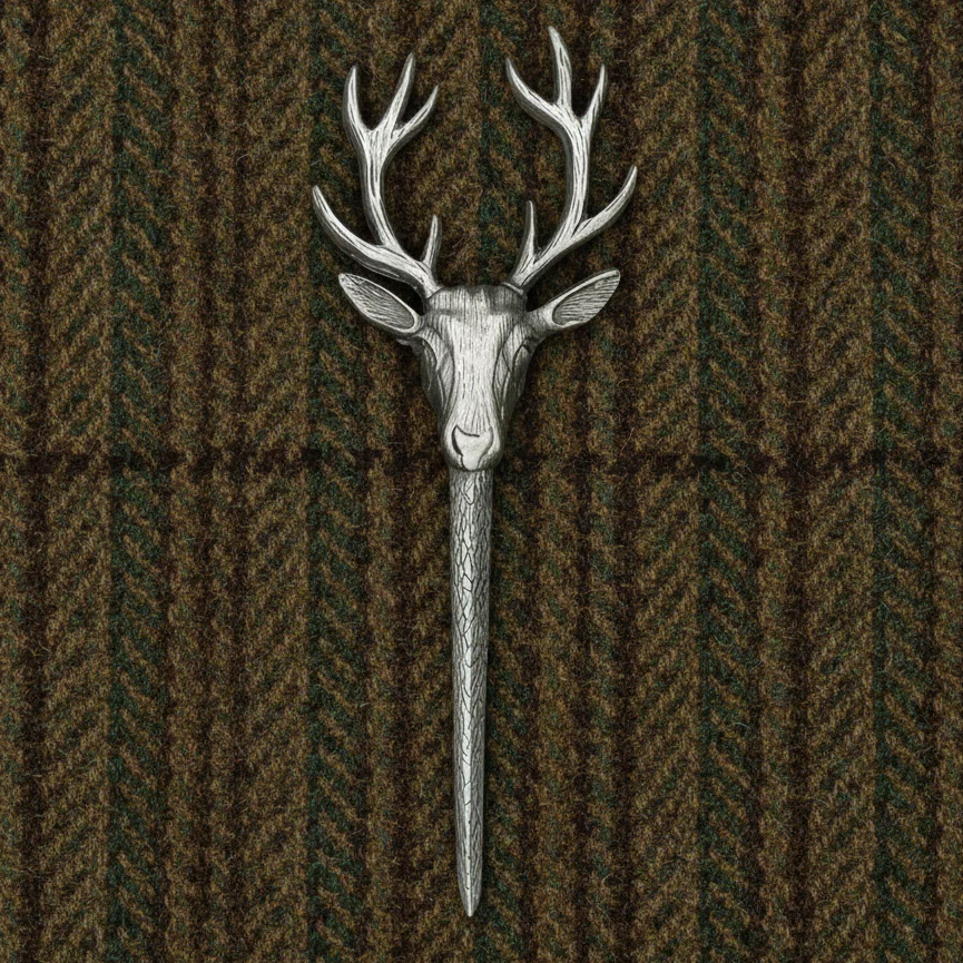 Stag Kilt Pin