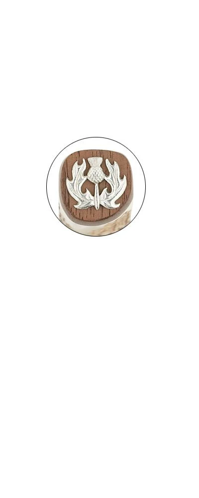 Staghorn Bottle Opener Sgian Dubh With Walnut - Image 6