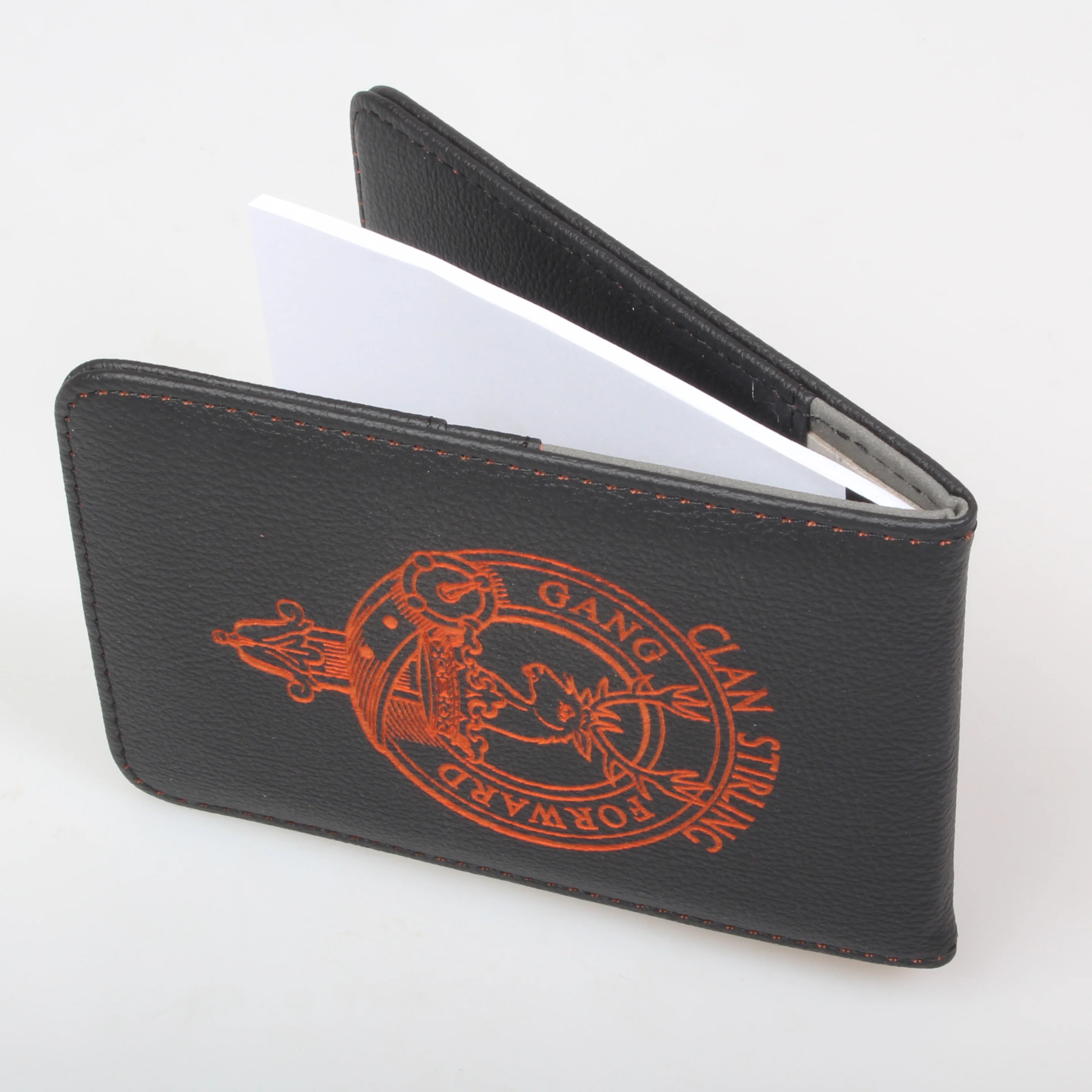Stirling Clan Crest Engraved Leather Small Notebook - Image 2