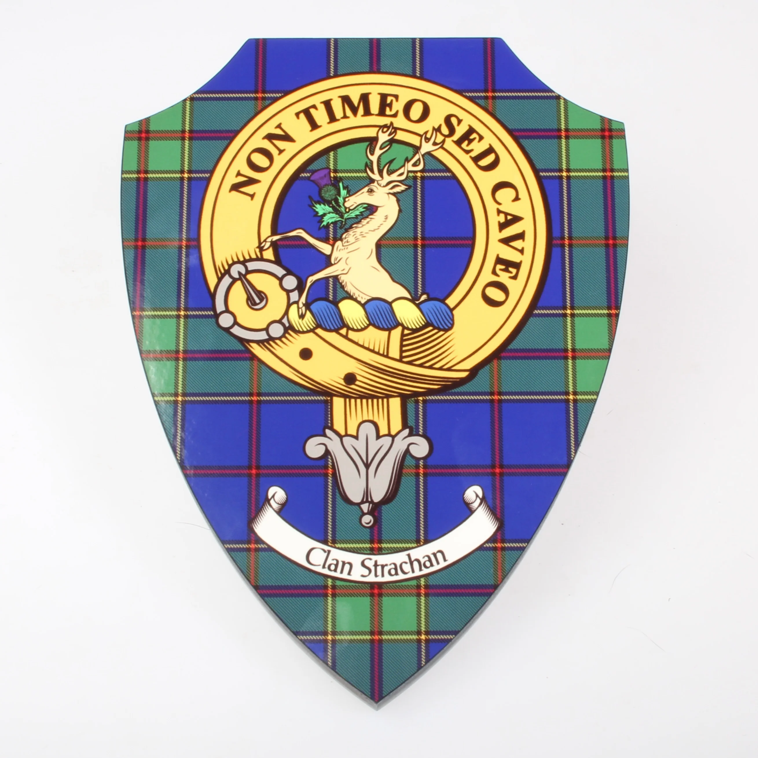 Strachan Clan Crest Printed Wall Plaque - Custom Made - Image 2