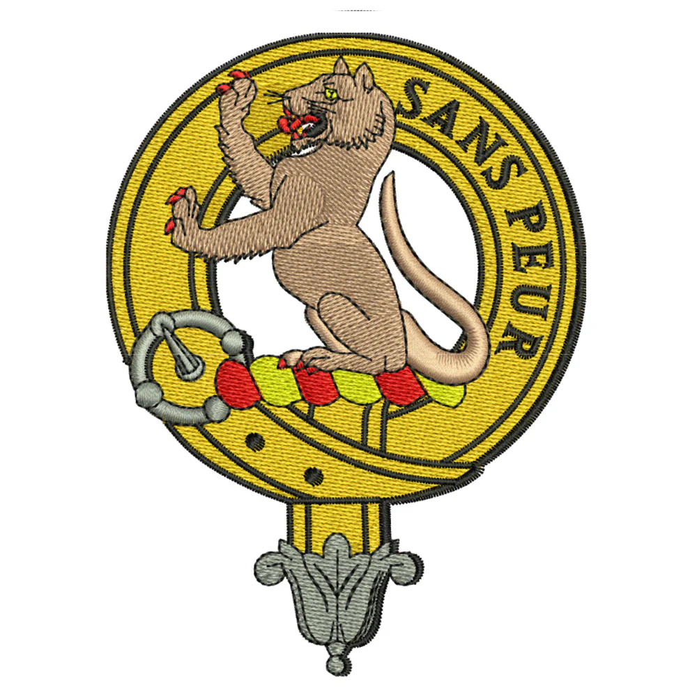 Sutherland Clan Crest Embroidered Polo - Image 2