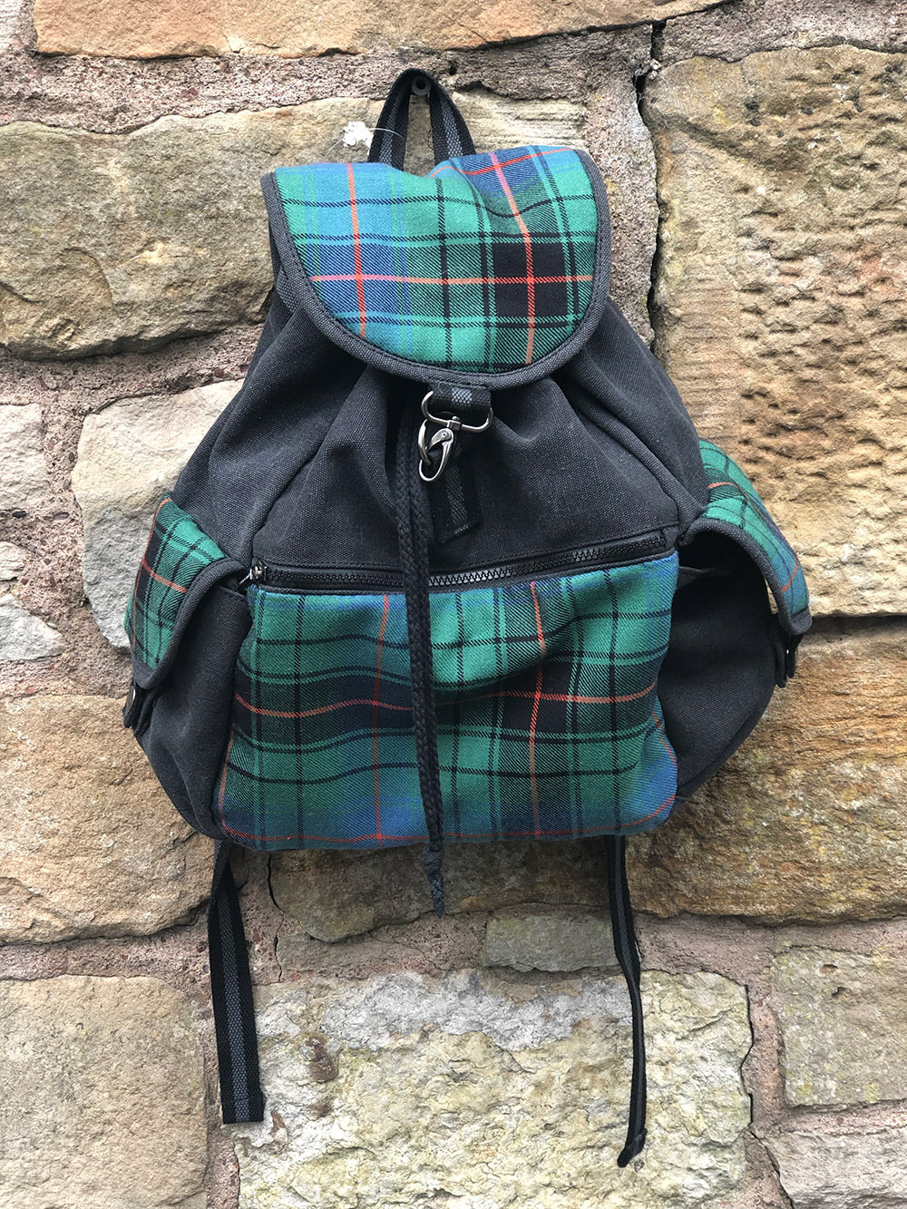 Tartan and Canvas Rucsac - Pick your tartan - Image 5