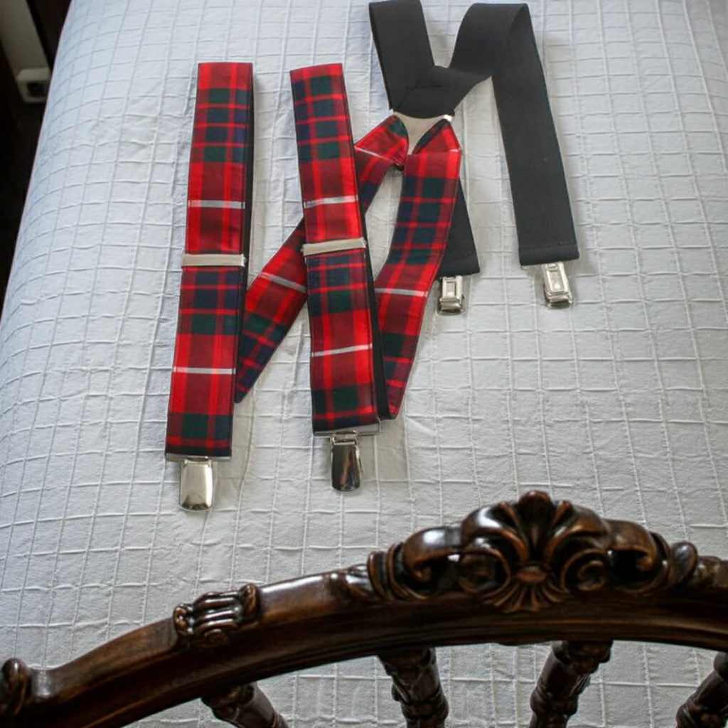 Tartan Braces (suspenders) in over 500 Tartans