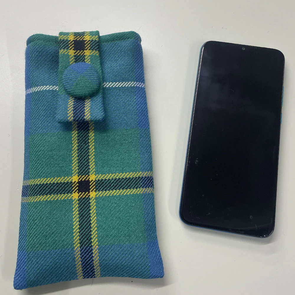 Tartan Case for glasses or phone - custom made in any tartan - Image 4