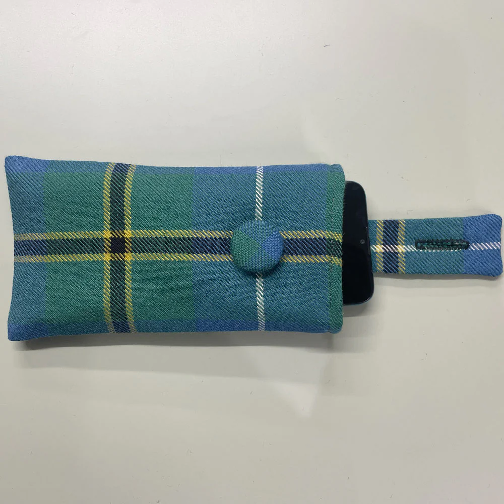 Tartan Case for glasses or phone - custom made in any tartan - Image 5