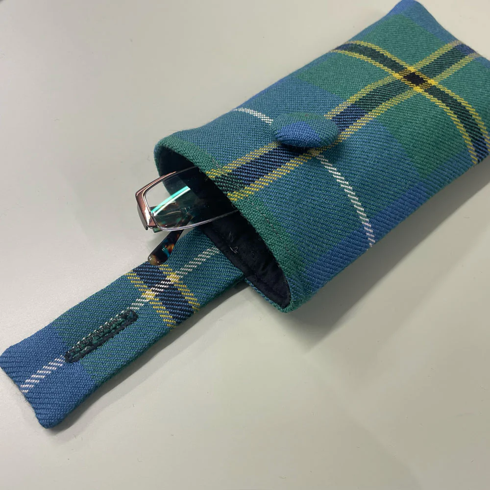 Tartan Case for glasses or phone - custom made in any tartan - Image 6