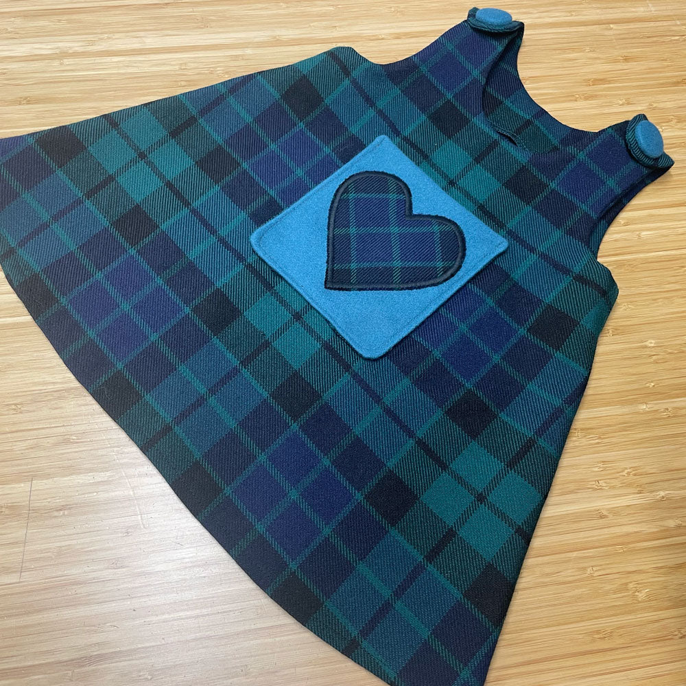 Tartan Pinafore - any Medium Weight Tartan - Image 2