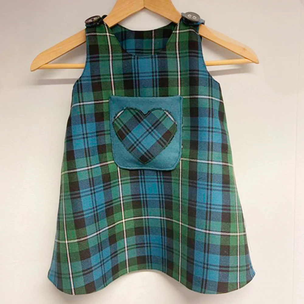Tartan Pinafore - any Medium Weight Tartan - Image 4