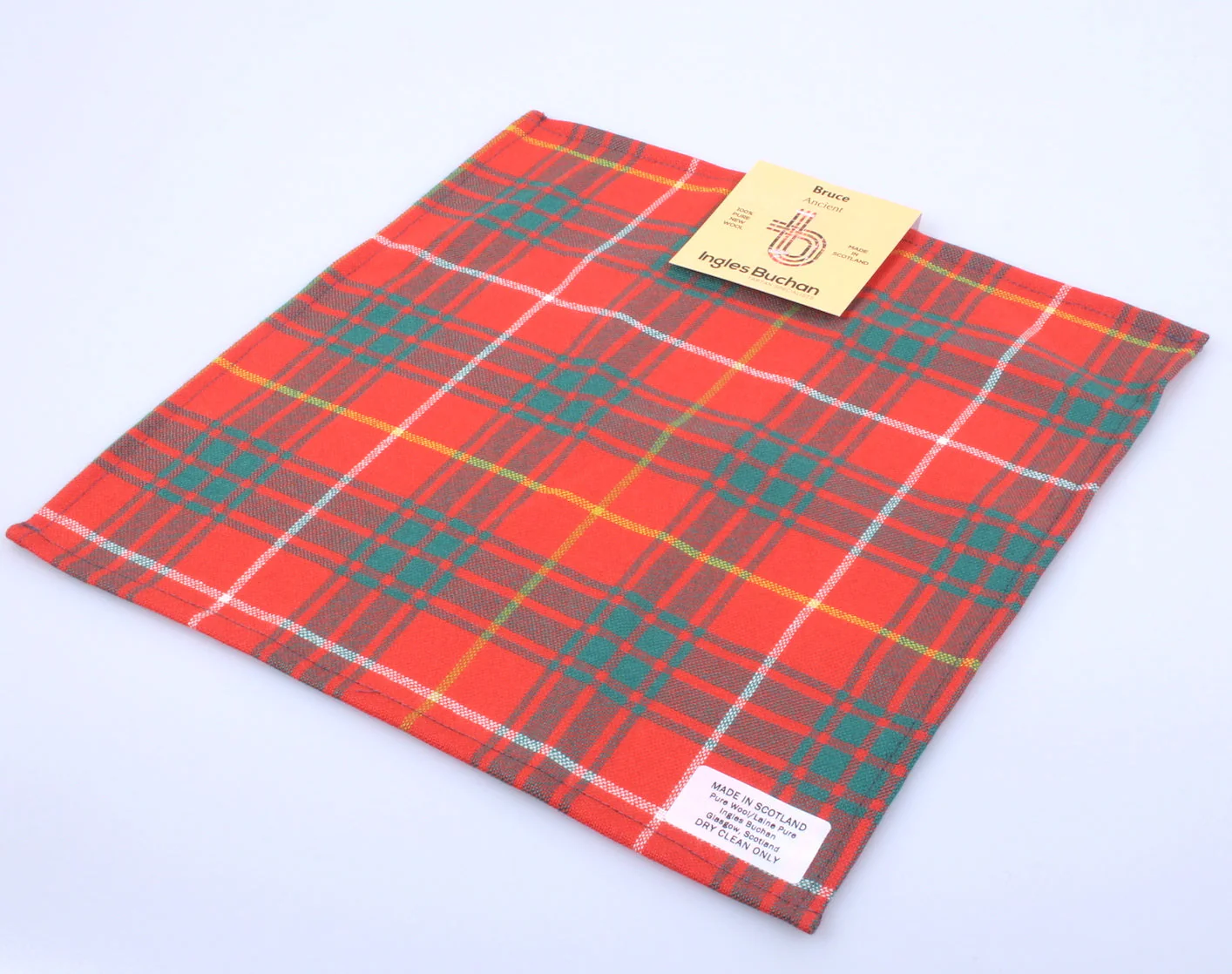 Tartan Pocket Square in over 500 Tartans - Image 2