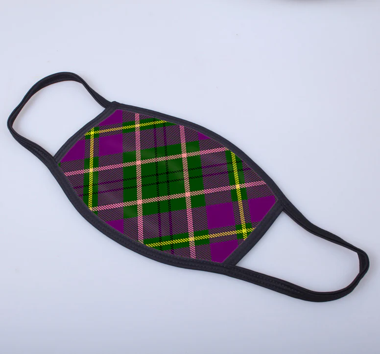Taylor Tartan Printed Face Mask