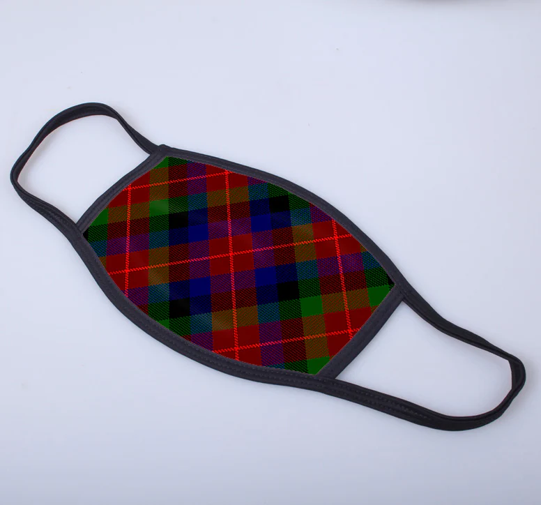 Tennant Tartan Printed Face Mask