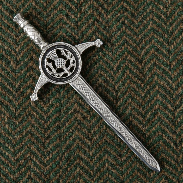Thistle Kilt Pin