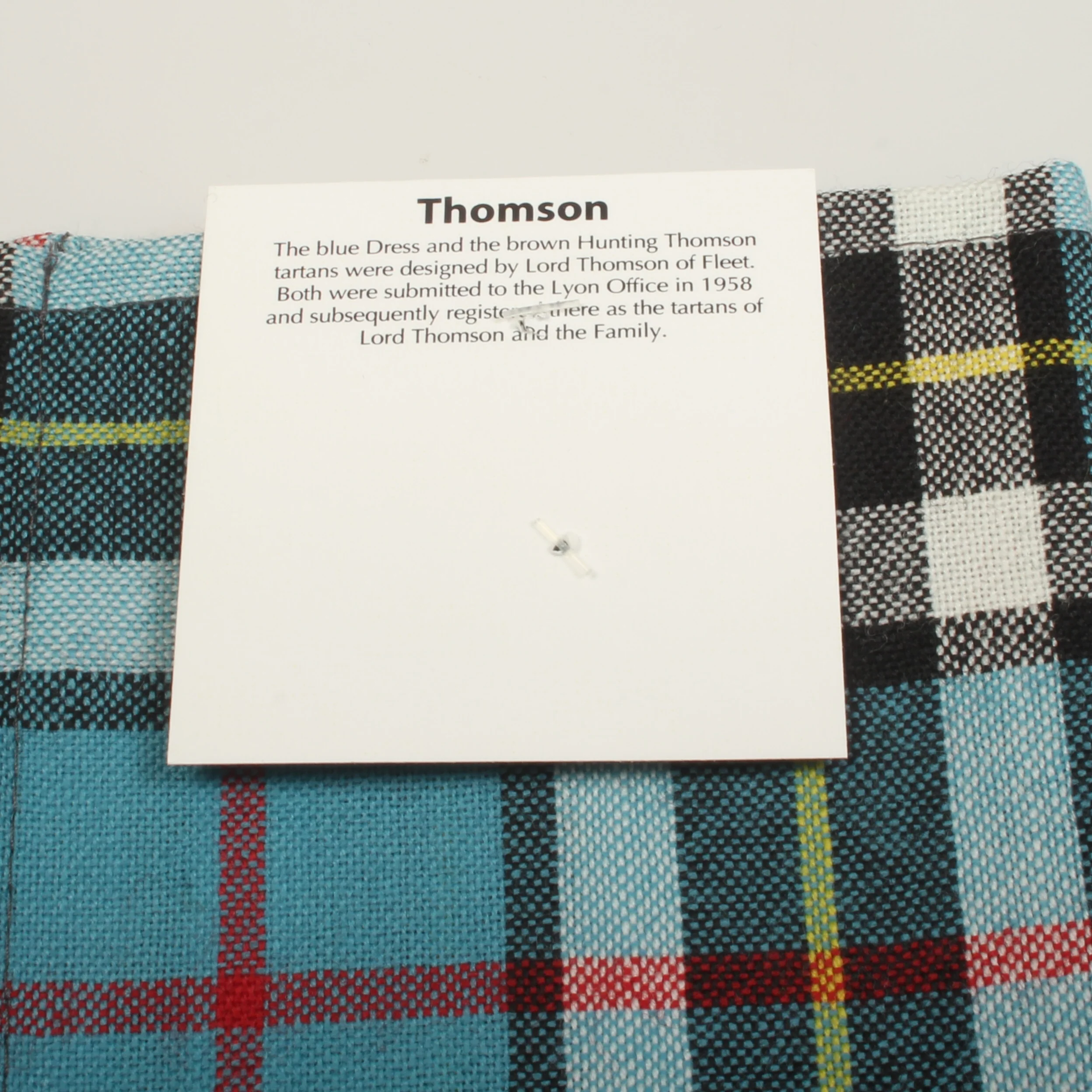 Thompson Modern Tartan Sash - Image 2