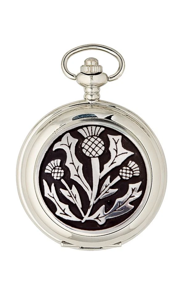 Three Thistle Mechanical Pocket Watch - Image 3
