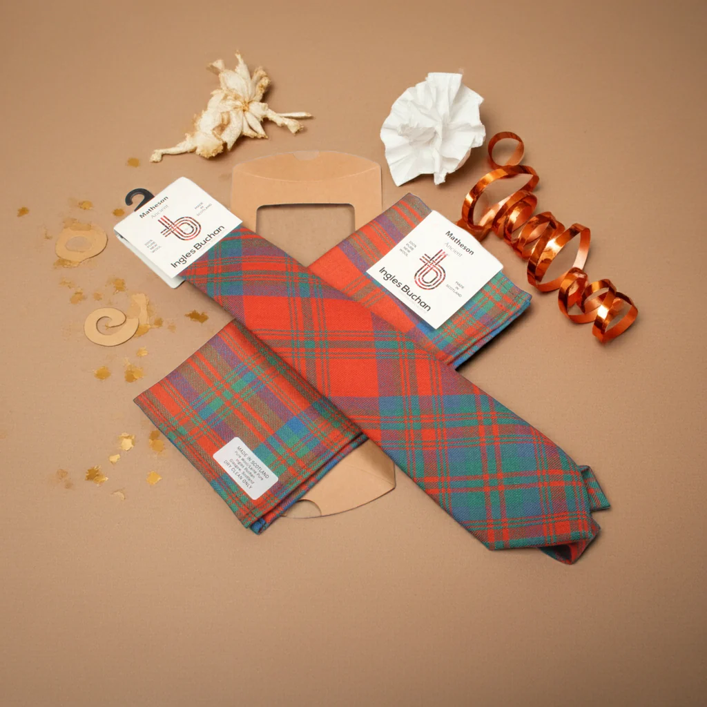 Tie and Pocket Square Gift Set - Any Tartan - Image 7