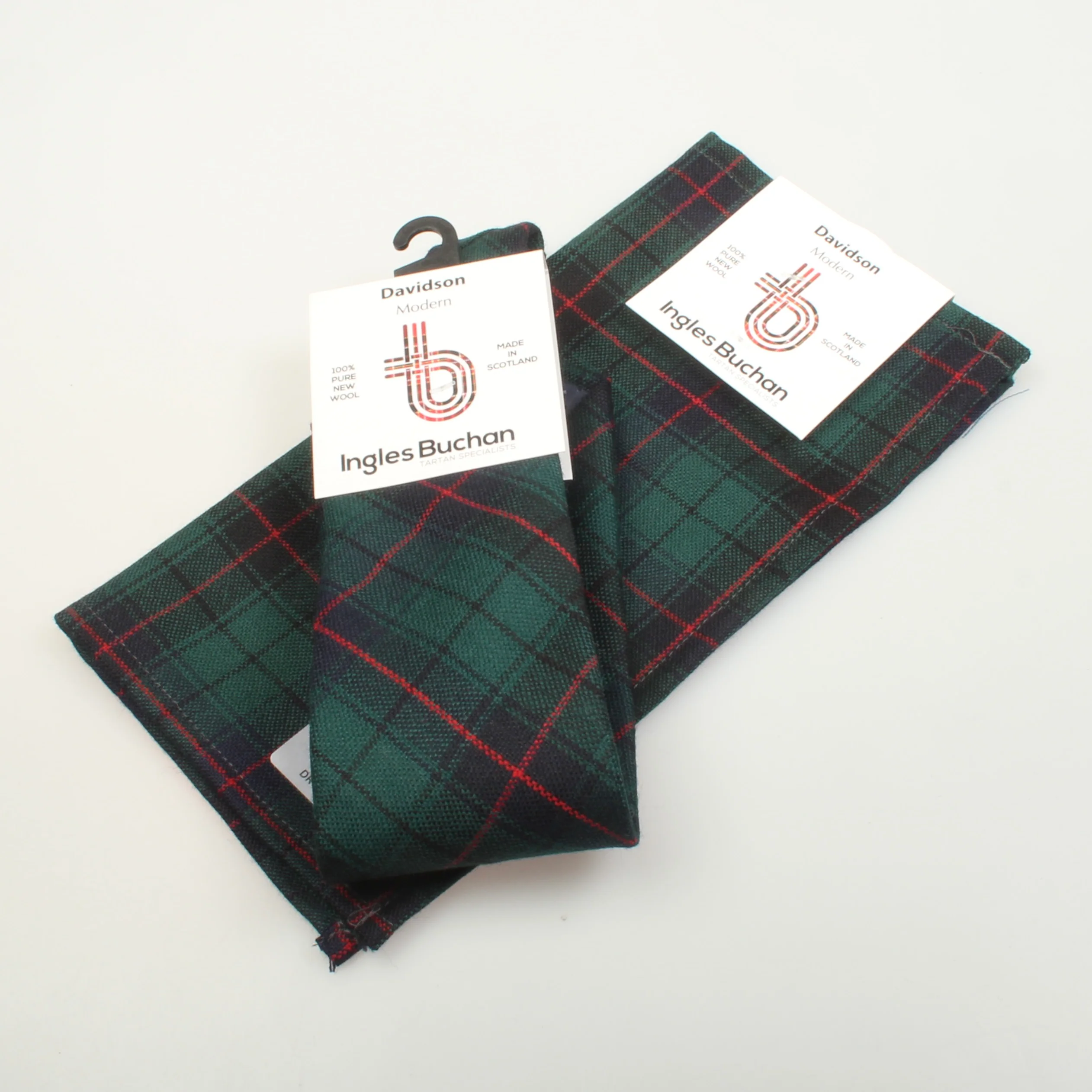 Tie and Pocket Square Gift Set - Davidson Modern Tartan
