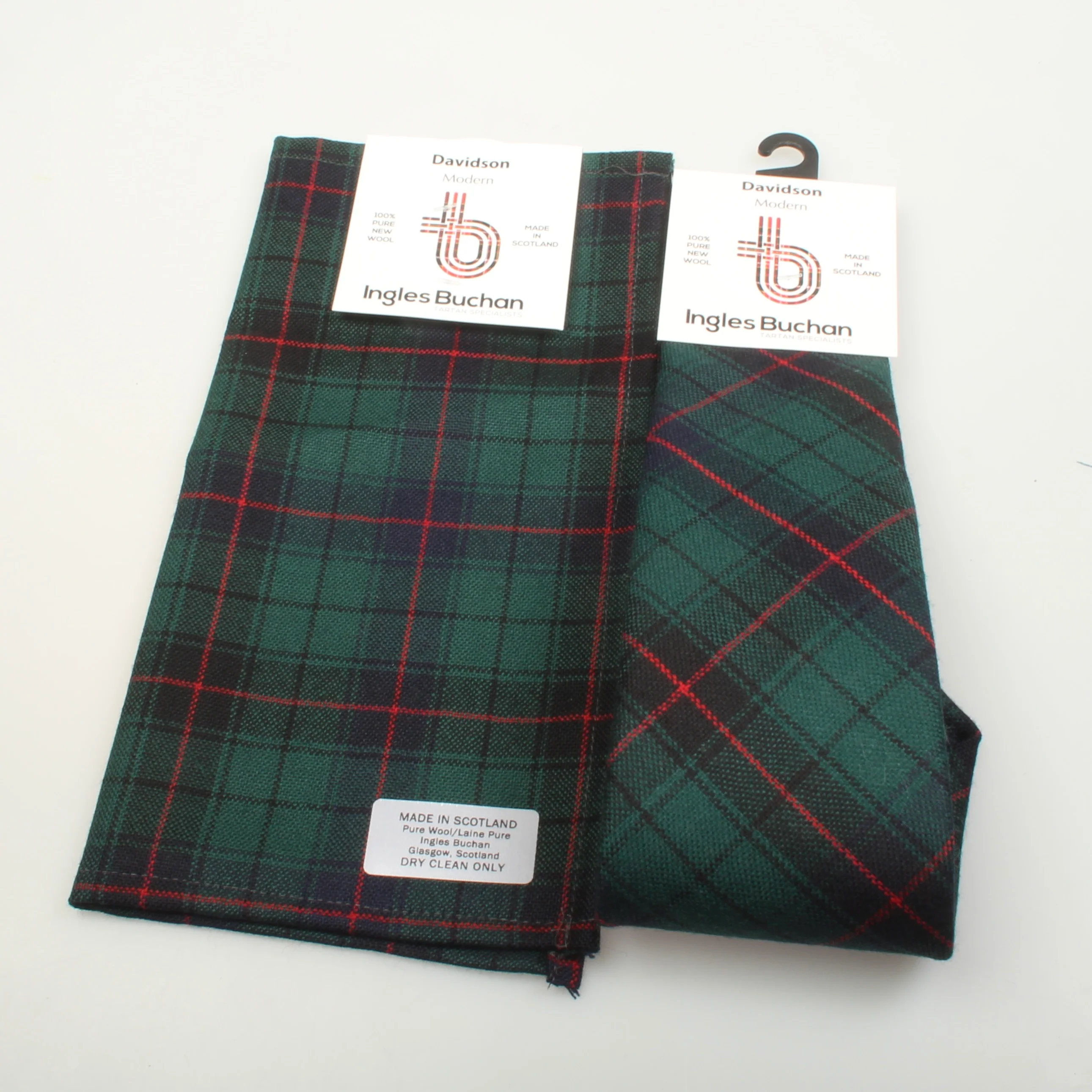 Tie and Pocket Square Gift Set - Davidson Modern Tartan - Image 3