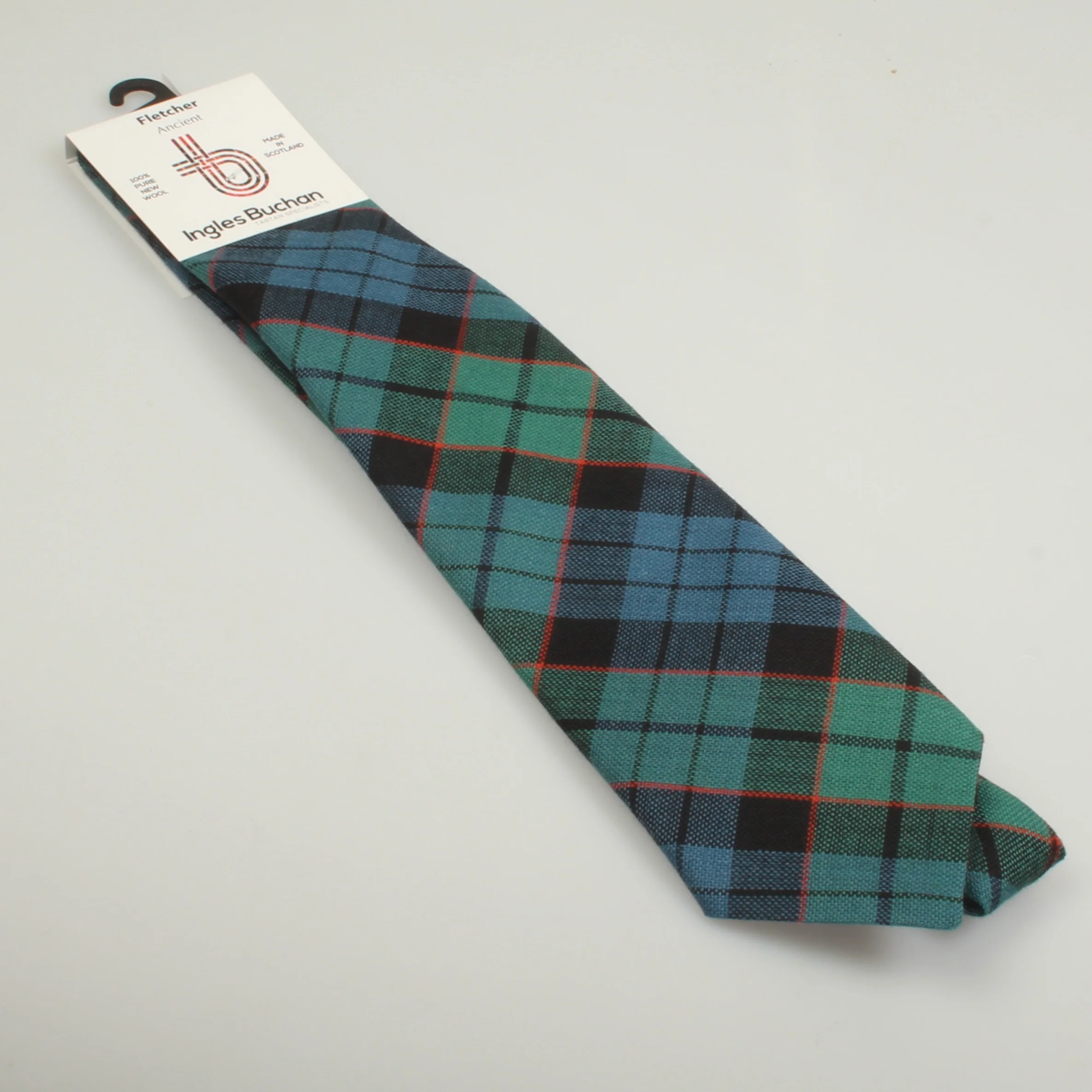 Tie and Pocket Square Gift Set - Fletcher Ancient Tartan - Image 3