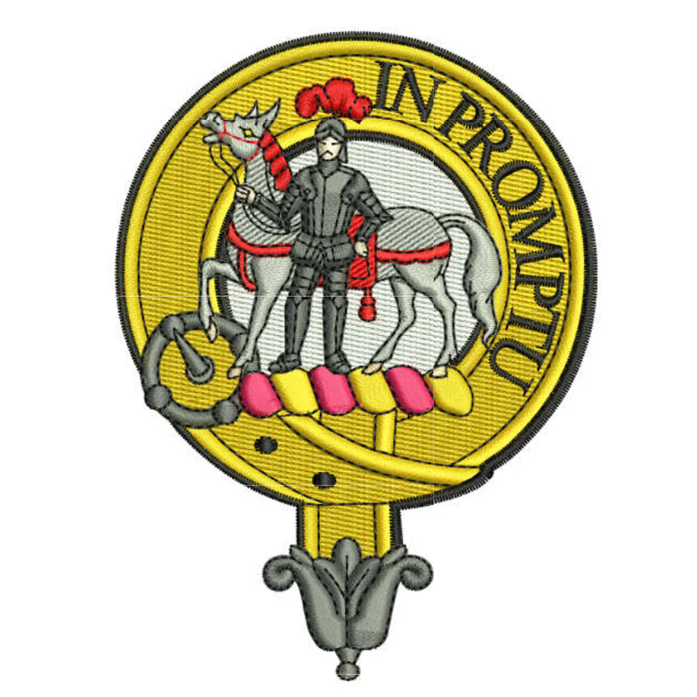 Trotter Clan Crest Embroidered Polo - Image 3