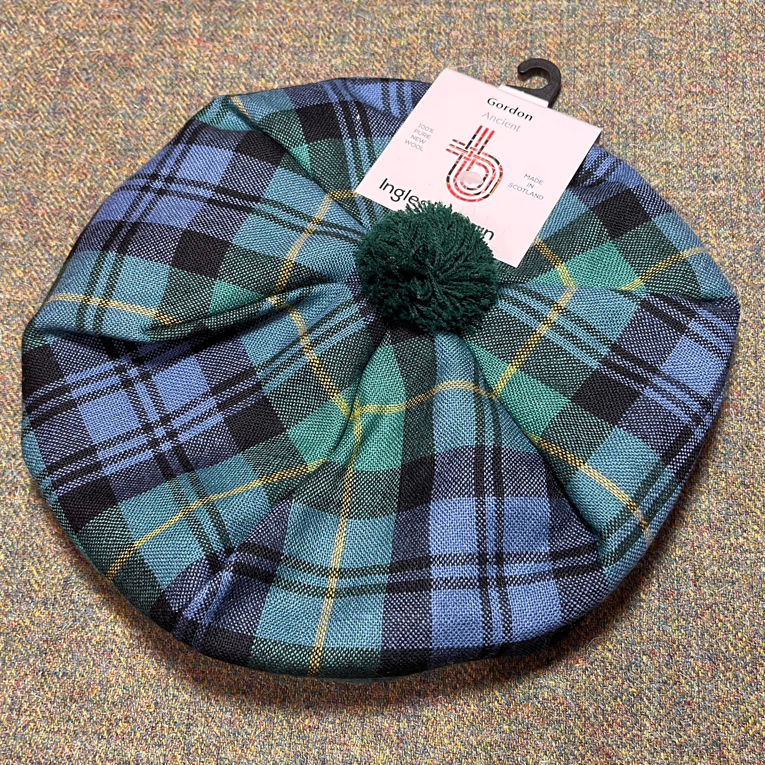 Unisex Wool Tam in Gordon Ancient Tartan - Image 2