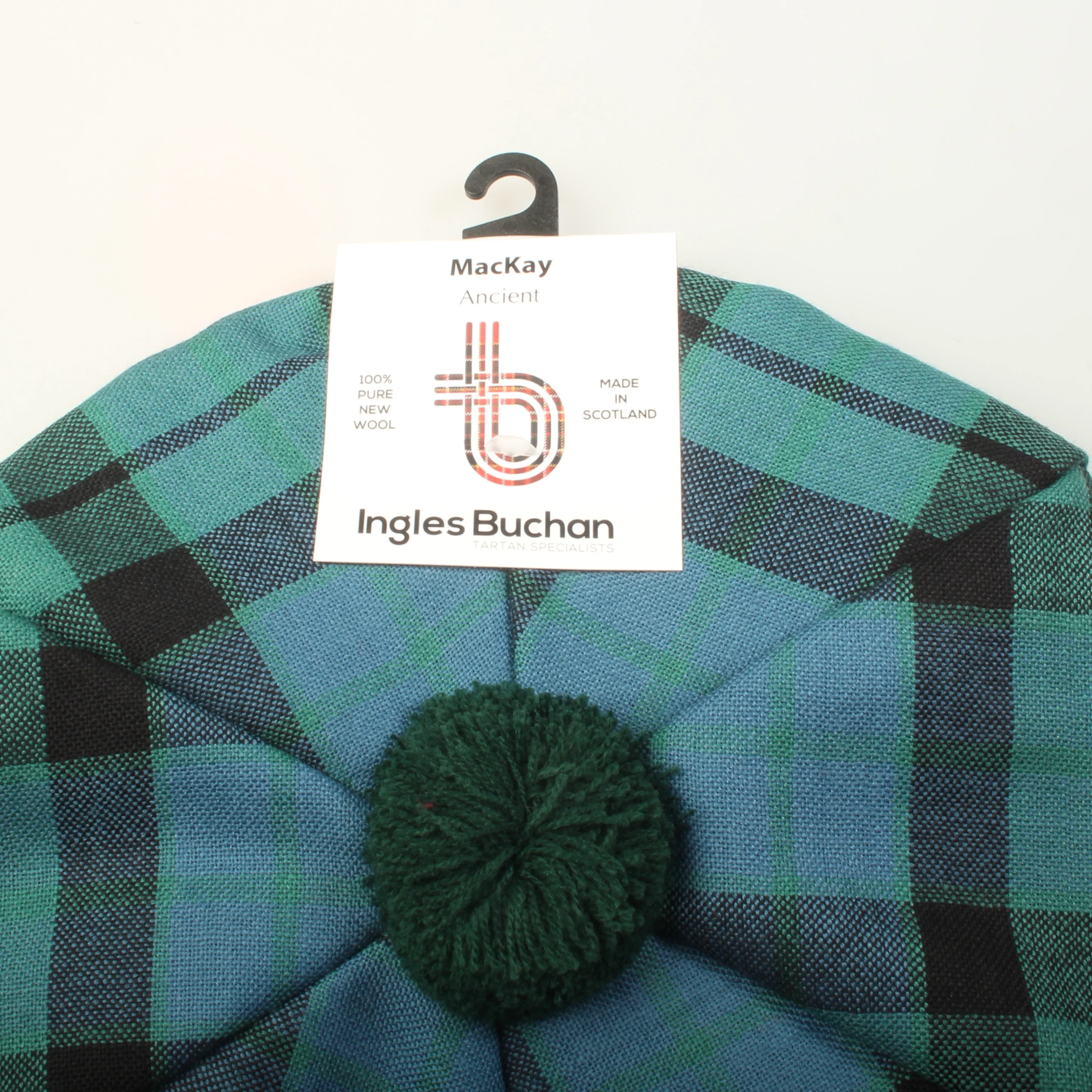 Unisex Wool Tam in MacKay Ancient Tartan - Image 2
