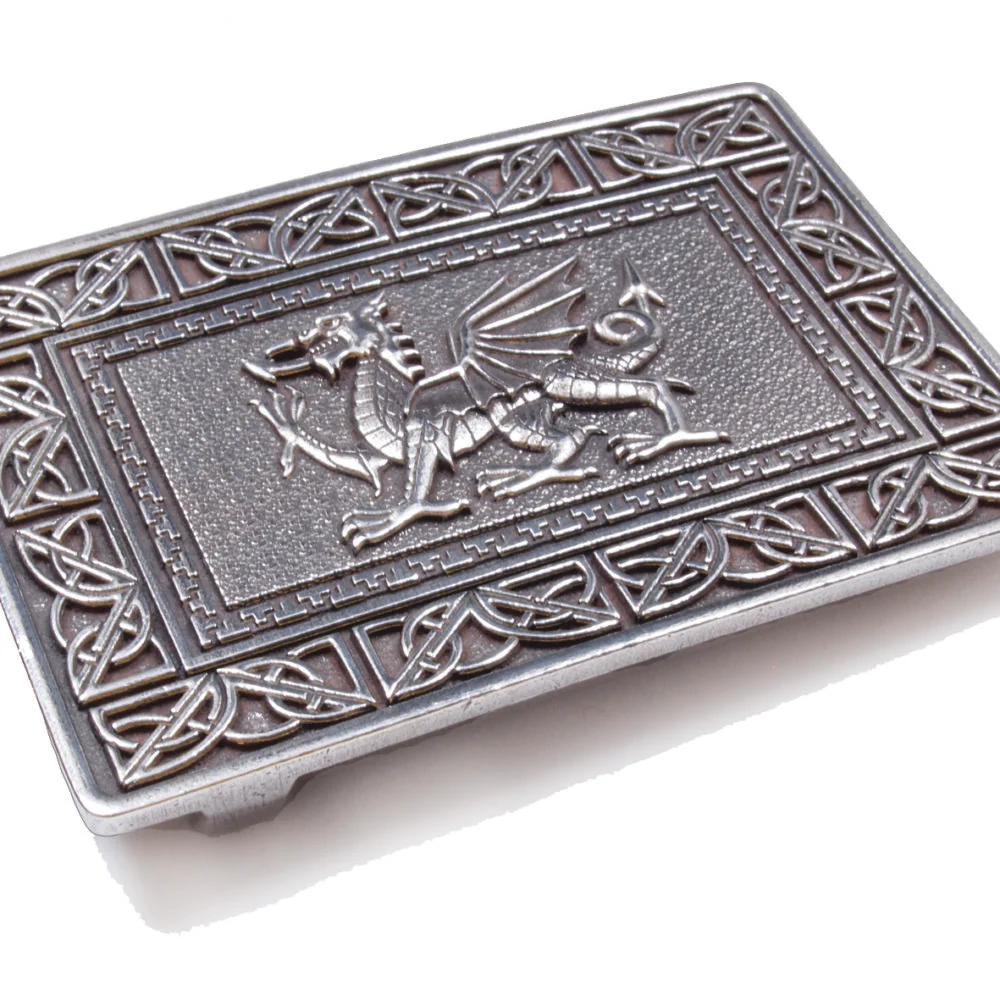 Welsh Dragon Belt Buckle