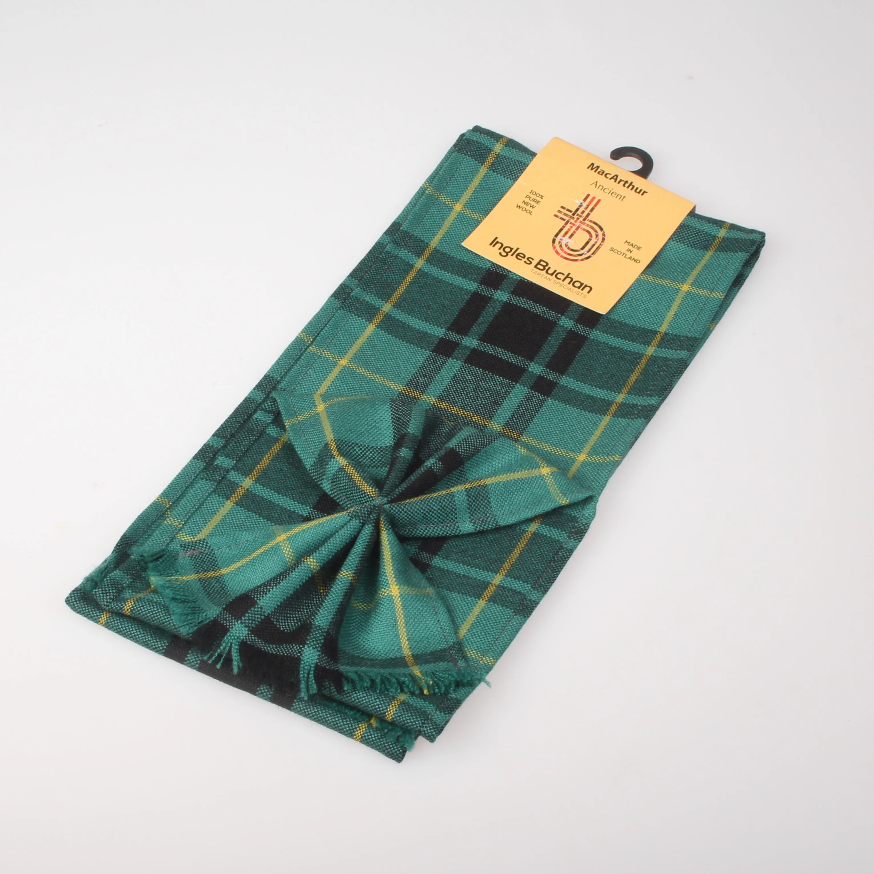 Wool Mini Sash in MacArthur Ancient Tartan