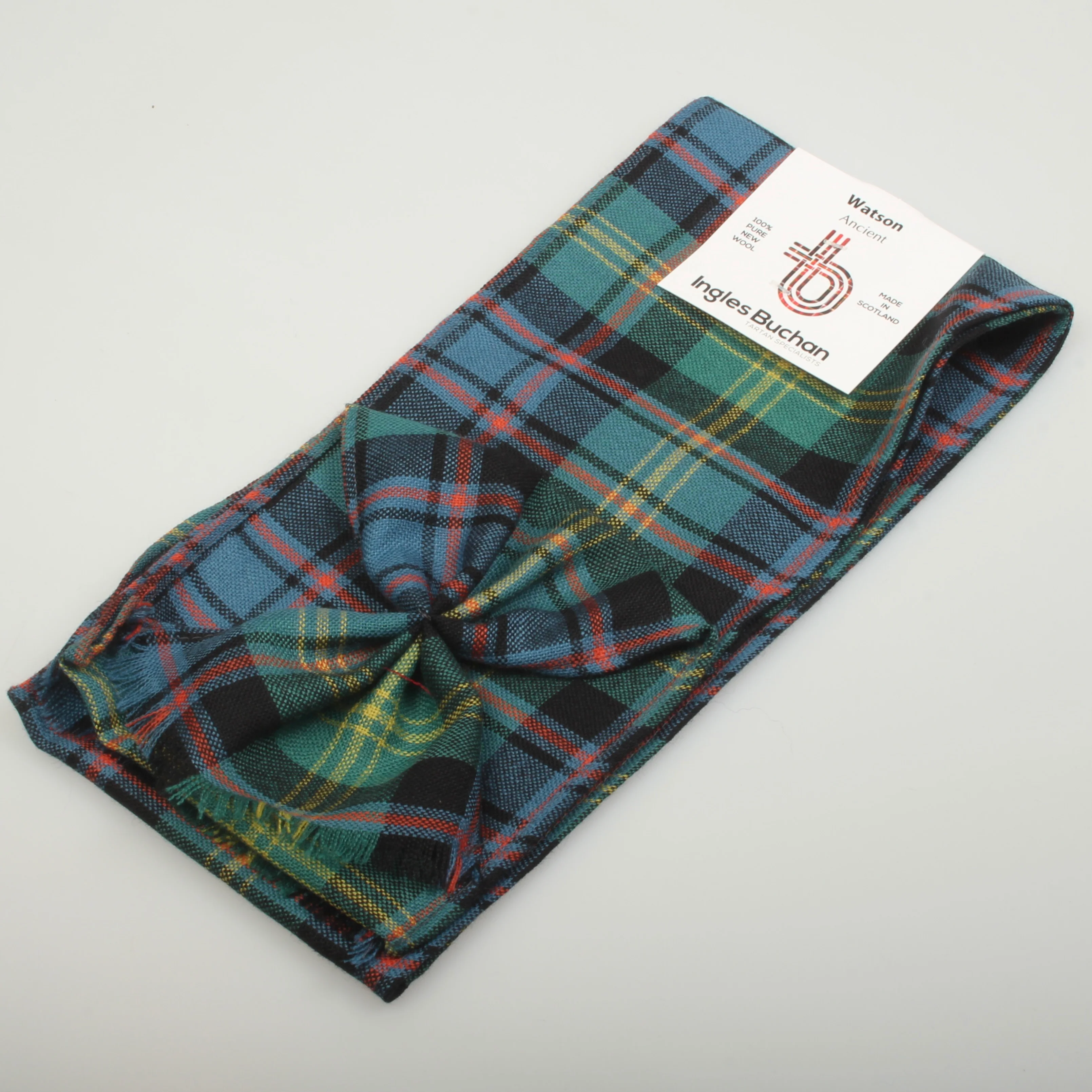 Wool Mini Sash in Watson Ancient Tartan