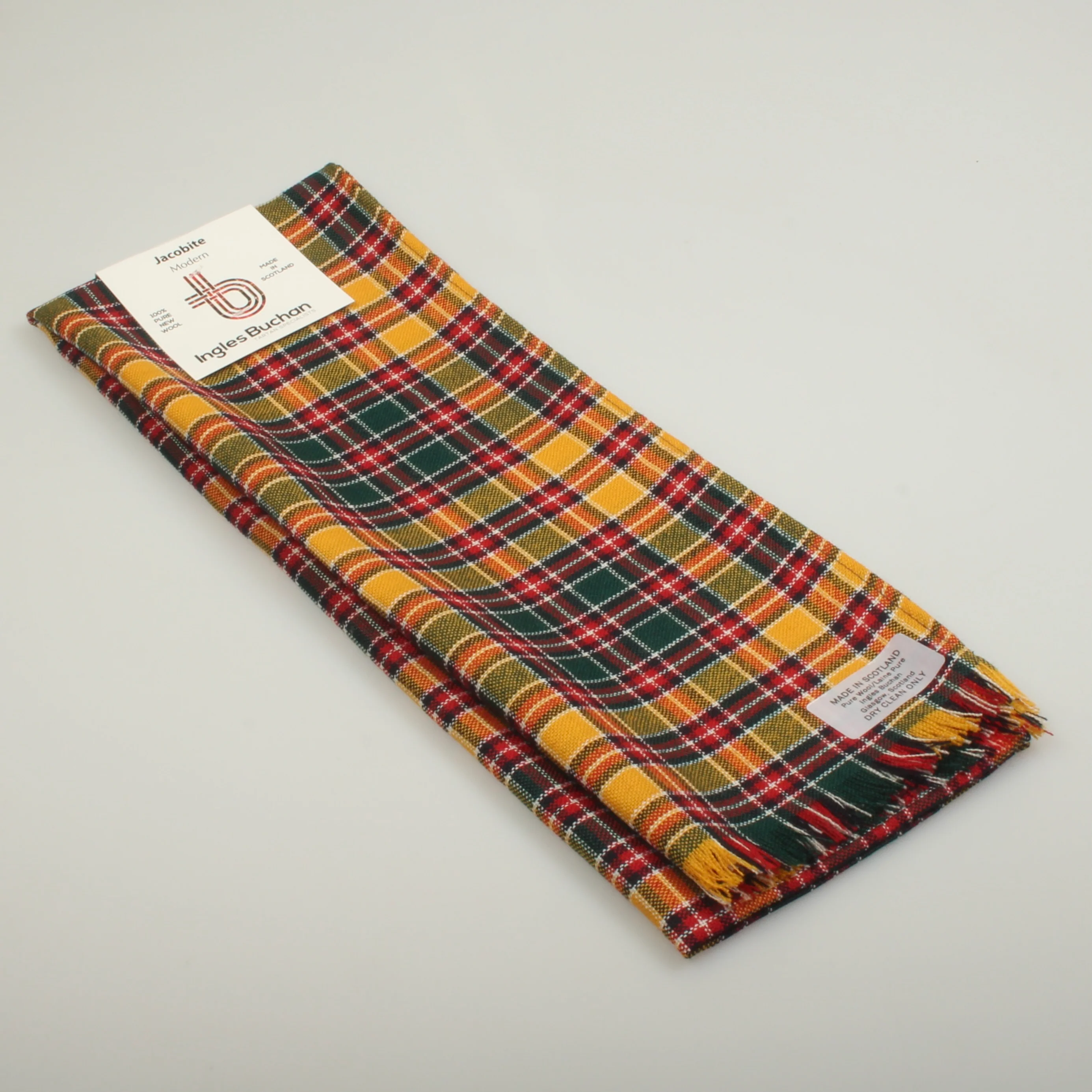 Wool Scarf in Jacobite Tartan