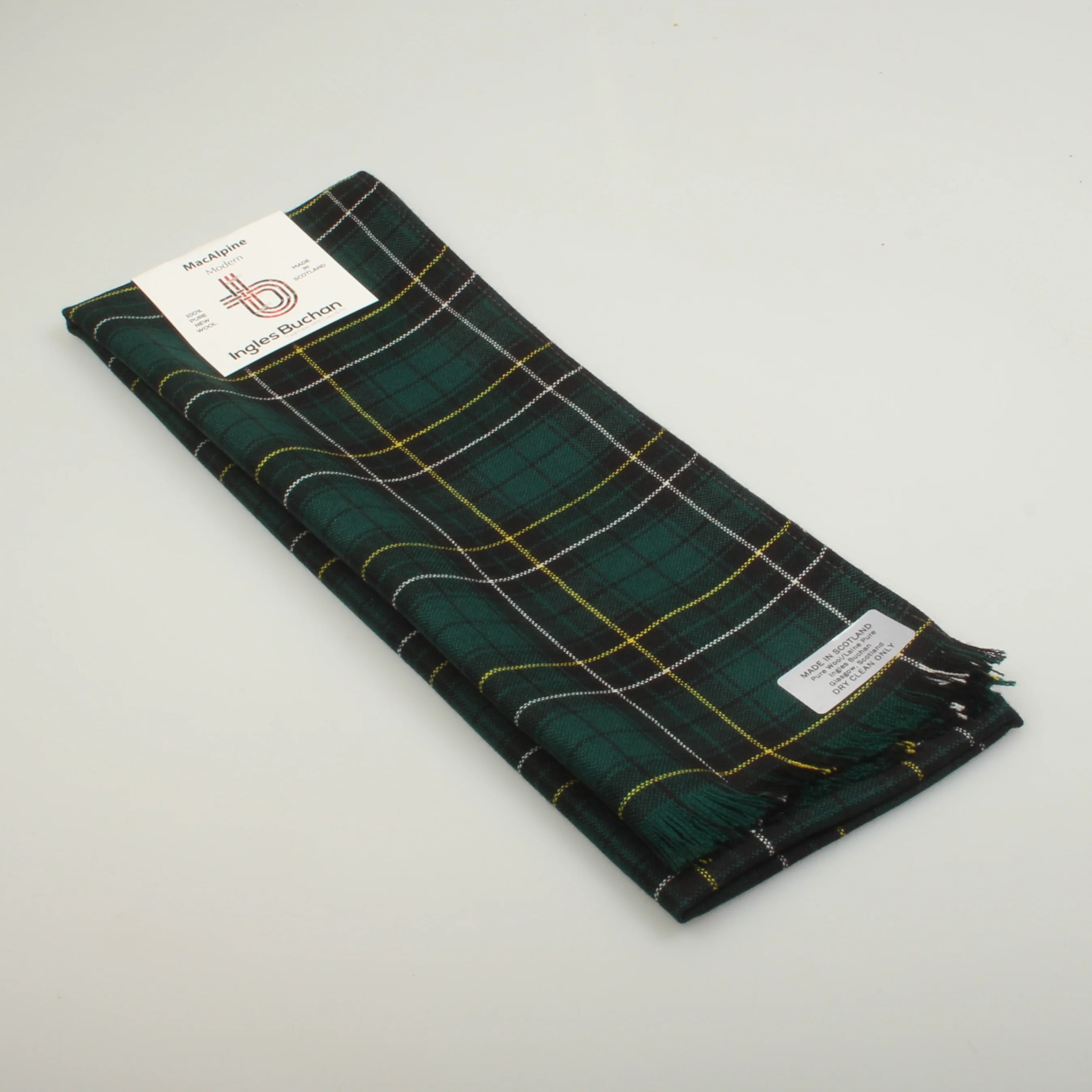 Wool Scarf in MacAlpine Modern Tartan