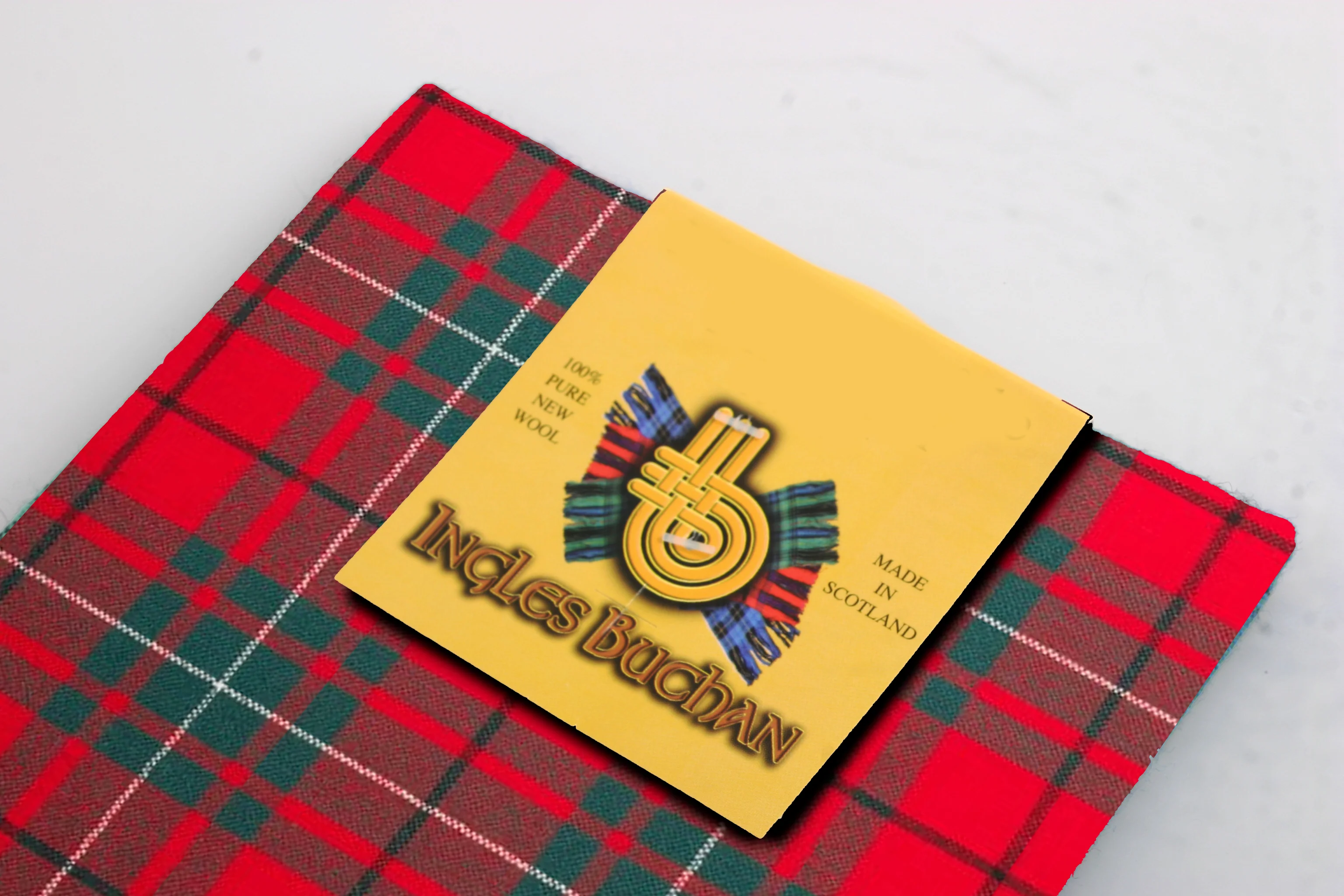 Wool Scarf in MacAulay Modern Tartan - Image 2