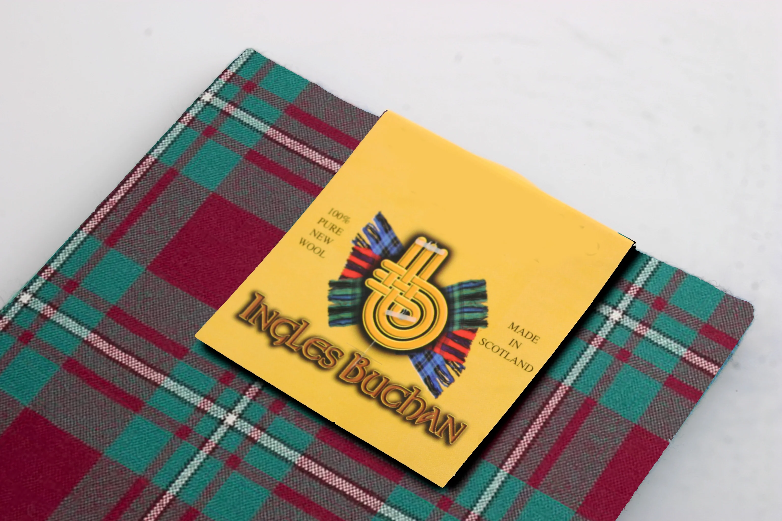 Wool Scarf in MacGregor Hunting Tartan - Image 2