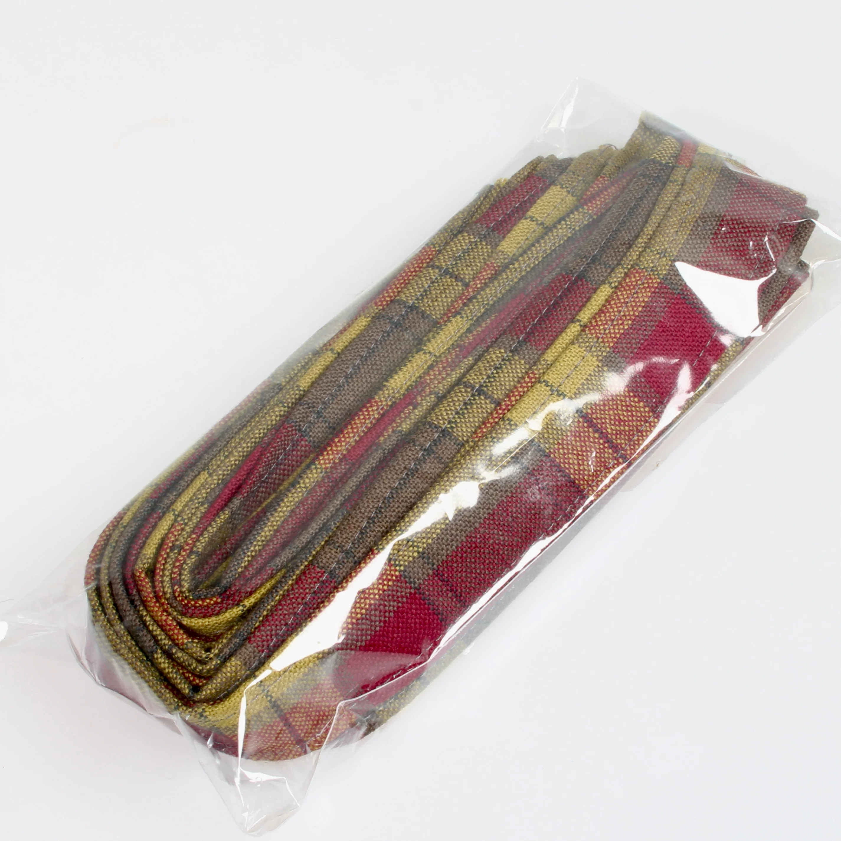 Wool Strip Ribbon in MacMillan Old Weathered Tartan - 5 Strips, Choose your Width - Image 2