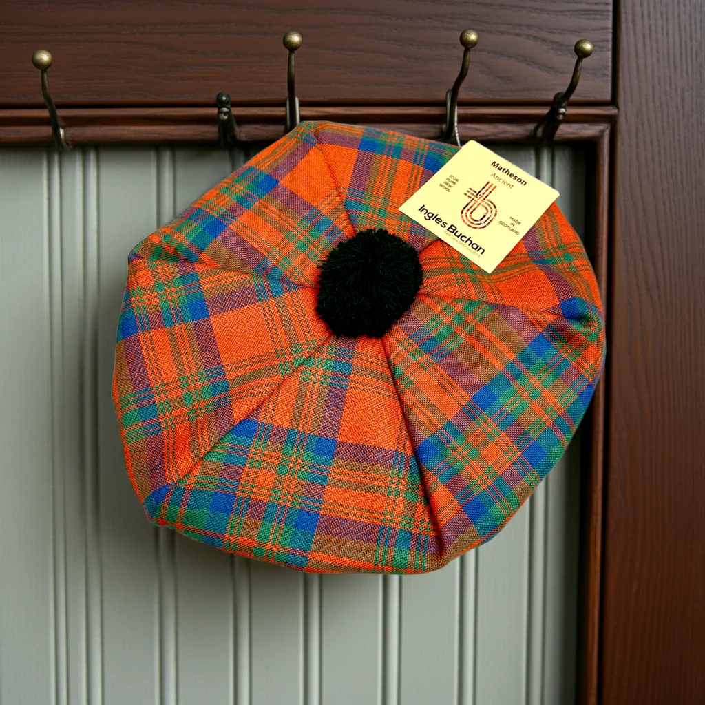 Wool Tam in over 500 Tartans