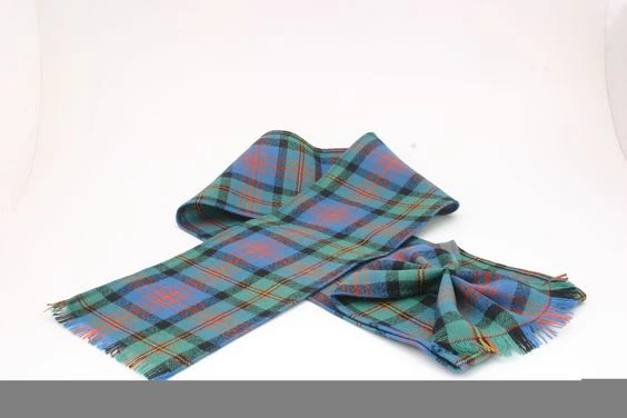 Wool Mini Sash in Logan (MacLennan) Ancient Tartan - Image 3