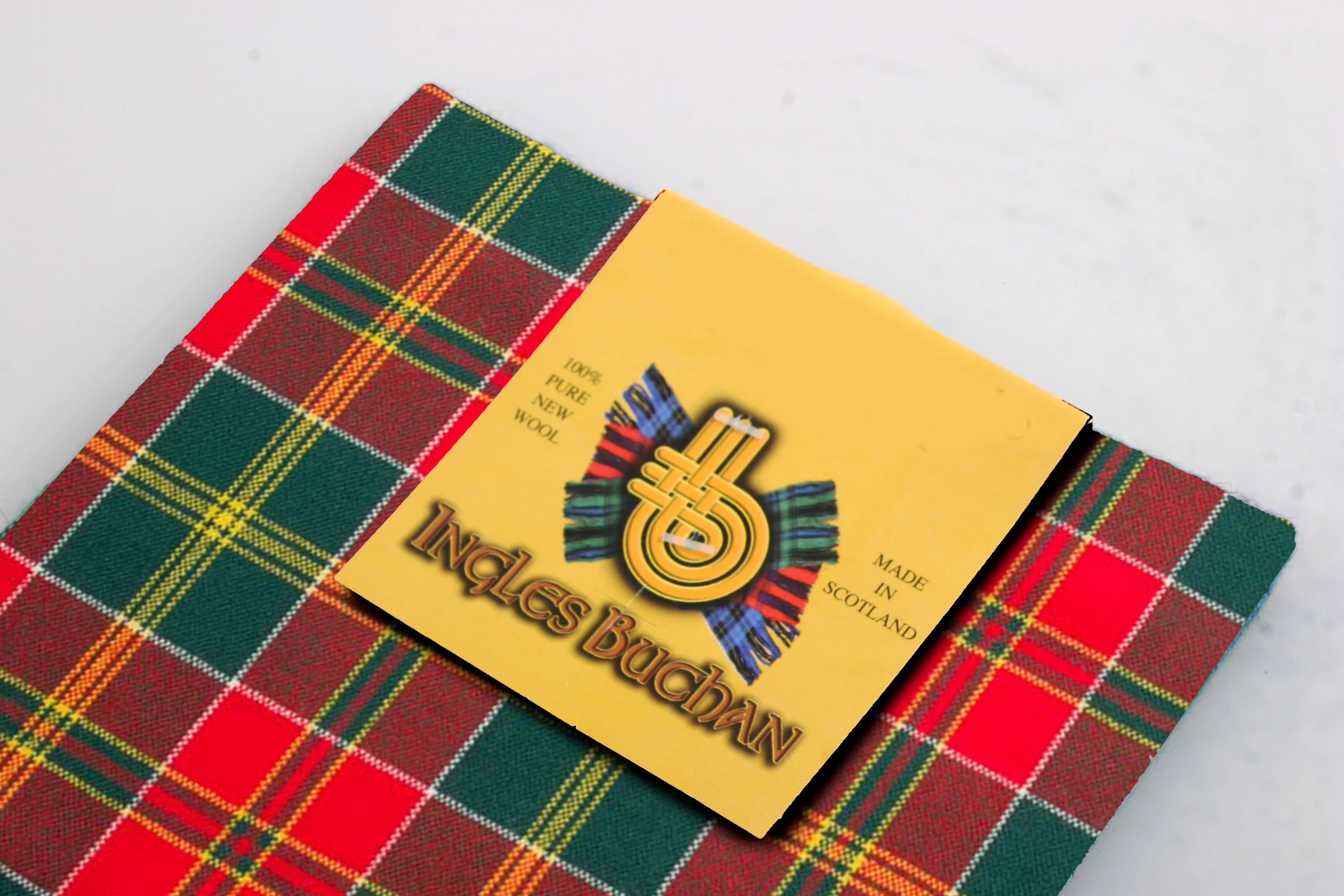 Wool Tartan Pocket Square in MacDonald of Kingsburgh Tartan