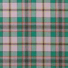 Wool Tartan Tie with Clan Crest Clip - Image 11
