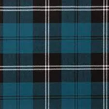 Wool Tartan Tie with Clan Crest Clip - Image 13