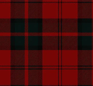 Wool Tartan Tie with Clan Crest Clip - Image 20
