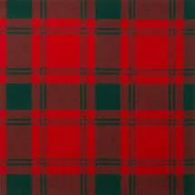 Wool Tartan Tie with Clan Crest Clip - Image 24