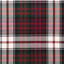 Wool Tartan Tie with Clan Crest Clip - Image 26