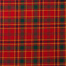 Wool Tartan Tie with Clan Crest Clip - Image 27