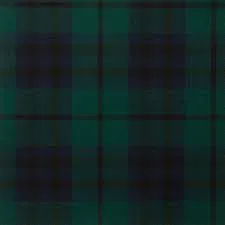 Wool Tartan Tie with Clan Crest Clip - Image 28