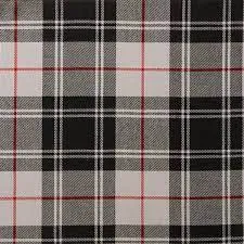 Wool Tartan Tie with Clan Crest Clip - Image 40