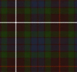 Wool Tartan Tie with Clan Crest Clip - Image 43