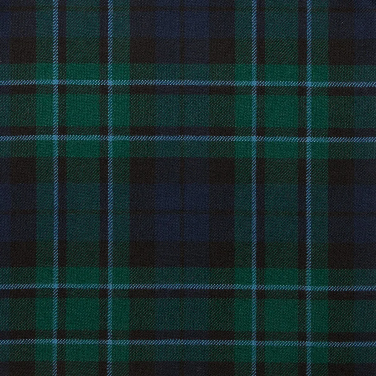 Wool Tartan Tie with Clan Crest Clip - Image 49