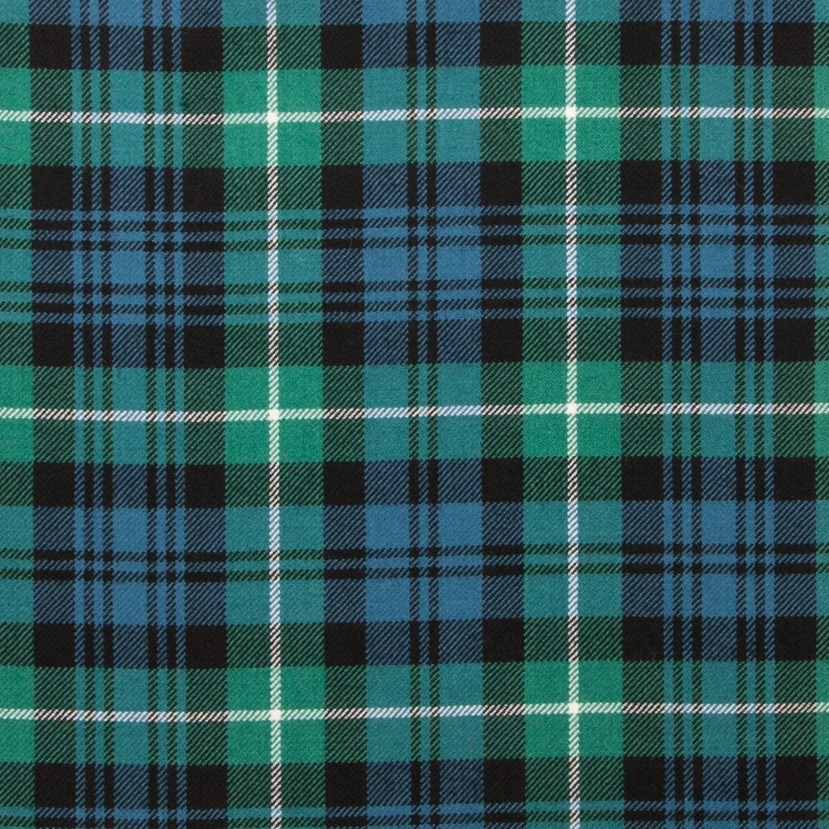 Wool Tartan Tie with Clan Crest Clip - Image 50
