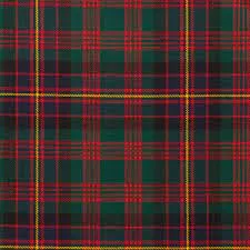 Wool Tartan Tie with Clan Crest Clip - Image 53